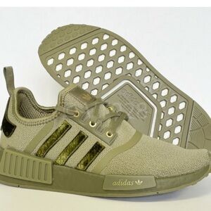 adidas Olive Green NMD_R1 Casual Sneakers